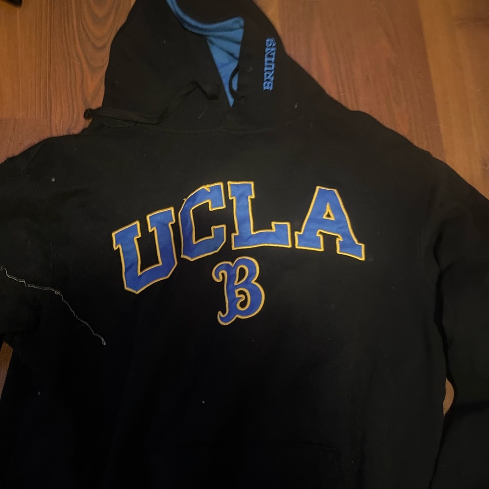 Colosseum UCLA Black and Blue Hoodie